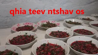 Duck blood laab recipe / qhia teev ntshav os