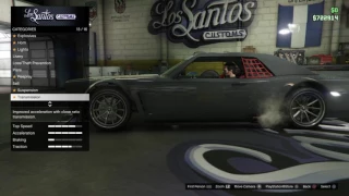 GTA 5 Fate of the Furious 8 Dodge "Ice" Charger Build.