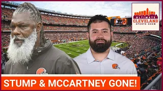 CLEVELAND BROWNS COACHING CHANGES: Stefanski fires OC Alex Van Pelt, Stump Mitchell & TC McCartney