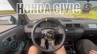 1997 | Honda Civic Ek 3 | POV Test-Drive