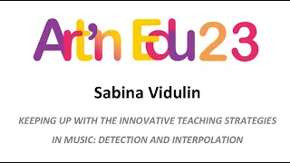 2  Vidulin video ArtnEdu2023