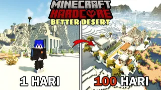 100 Hari di Minecraft Hardcore Better Desert