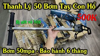 Thanh Lý 50 bơm con hổ 500K bao ship / Bơm cao áp PCP FB con hổ 50mpa siêu khỏe - Thanh lý do ướt vỏ