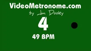 49 BPM Human Voice Metronome by Jim Dooley