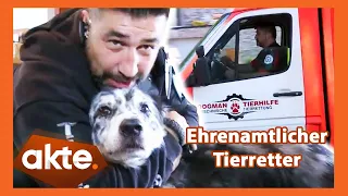 Hund rettet Herrchen vorm Tod - zum Dank ist Marcus heute als Tierretter im Einsatz | Akte | SAT.1