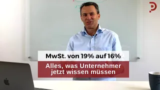 Mehrwertsteuer von 19% auf 16% - Was sind die Konsequenzen für Unternehmer?