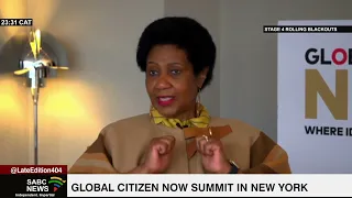 Dr Phumzile Mlambo-Ngcuka at the Global Citizen Now Summit in New York