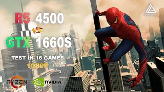 AMD Ryzen 5 4500 + GTX 1660 Super 6Gb - Test in 16 Games