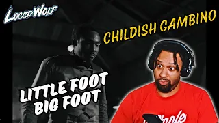 BIG UNDERRATED! | Childish Gambino - Little Foot Big Foot ft. Young Nudy (Official Video) (REACTION)