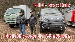 Expeditionsmobil - Basisfahrzeuge bis 7,5t möglich?  Fahrzeugvorstellung Iveco Daily.