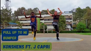 konshens ft. Capri - PULL UP TO MI BUMPER (official dance video)