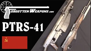 PTRS 41: The Soviet Semiauto Antitank Rifle (aka an SKS on Steroids)