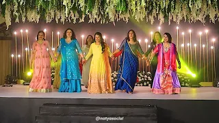 Kabira x Maahi Ve x Navrai Majhi | Ladies Performance | Sangeet Choreography | Natya Social