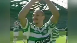 Henrik Larsson chip against Rangers.