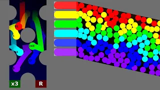 Multiply or Release Marble Race