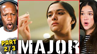 MAJOR Movie Reaction Part 2/3! | Adivi Sesh | Prakash Raj | Saiee Manjrekar | Sobhita Dhulipala