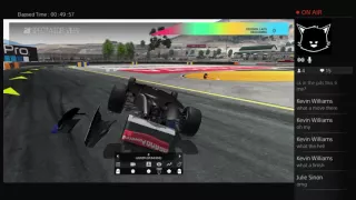 When Your Co-Commentator Loses His Shit On The Last Corner Of The Last Lap