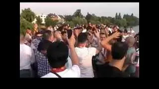 DJ S.N.M ile dev gemide ULTRASLAN GALATASATAY AVRUPA sampiyonluk partisi...FRANKFURT..30.06.2012