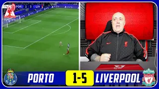 LIVERPOOL FAN REACTS TO PORTO 1-5 LIVERPOOL HIGHLIGHTS