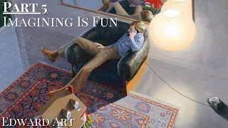 Series Part 5: Imagining Is Fun - Edward Art (Neville Goddard Inspired)