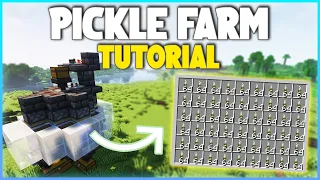 Minecraft EASY Pickle Farm Tutorial! 1.20+ (70,000+ Pickles P/H)