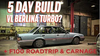 VL COMMODORE 5 DAY BUILD! F100 ROAD-TRIP, IS THIS HOW YOU COULD BE ON THE ROAD WAY SOONER?!