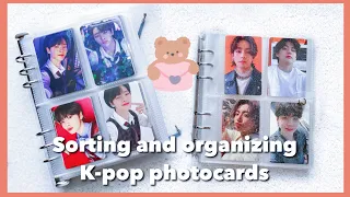 🍧 Большая организация к-поп фотокарт skz, bts, txt | sorting and organizing k-pop photocards