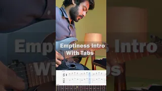 Tune Mere Jaana | Emptiness Guitar Intro With Tabs