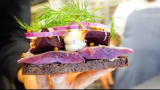 Denmark Food - BEST SMØRREBRØD + Lunch at 800 Year Old Castle!