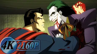 Amazo vs. All Heroes Fight Scene [Amazo Explodes] [No BGM] | Injustice