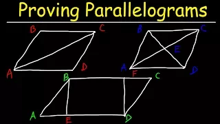 Proving Parallelograms With Two Column Proofs - Geometry