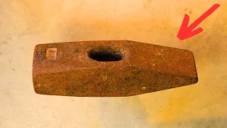 RESTORING An OLD RUSTY HAMMER