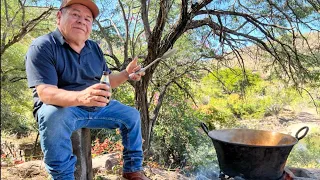 Haciendo Unas Deliciosas Carnitas Con Tortillas En Mi Rancho!