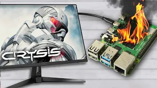 Peut-on jouer à Crysis sur Raspberry Pi ?