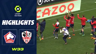 LOSC LILLE - AC AJACCIO (3 - 0) - Highlights - (LOSC - ACA) / 2022-2023