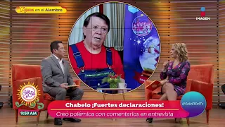 Chabelo sorprende con grosera respuesta contra reportera | Sale el Sol