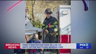 FDNY firefighter dies in line of duty after Queens fire