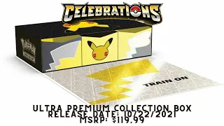 *NEW* Pokemon Celebrations Ultra Premium Collection Box