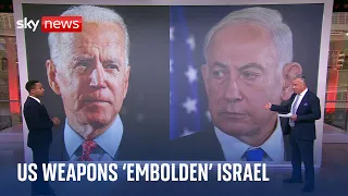 Israel-Hamas war: US weapons support will 'embolden' Netanyahu's negotiating position