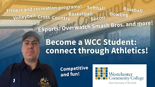 Develop teamwork and confidence through Athletics: become a WCC student!