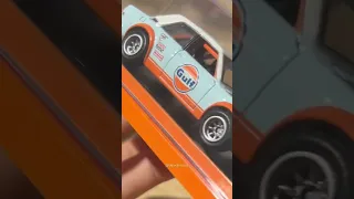 RLC Haul 2/3 Gulf 71’ Datsun 510 Bluebird. More on tiktok: @dewdiecasts #hotwheels #redlineclub