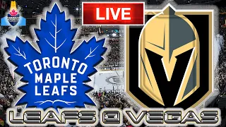 Toronto Maple Leafs vs Vegas Golden Knights LIVE Stream Game Audio | NHL LIVE Stream Gamecast & Chat