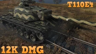 World of Tanks T110E4 | 12.670 DMG | Aimbot ? - Highway