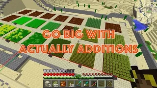Minecraft Monday - Getting started with Actually Additions