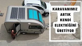 KARAVANIMIZA GÜNEŞ ENERJİSİ  BAĞLATTIK I PEKİ NASIL ÇALIŞIYOR ? I MALİYETİ NE ? 🌞