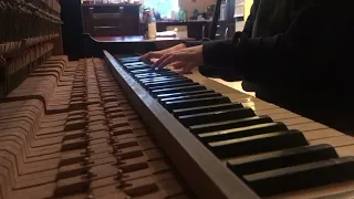 Clair de lune debussy on an old, out of tune piano