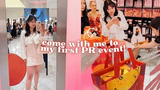 VLOG | come with me to my first PR events + new fitness challenge!