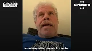 Actor Ron Perlman on Donald Trump: "He is not f****** President of anything."