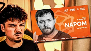 COLAPS REACTS | NAPOM GBB23 SOLO ELIMINATION