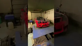 550HP M120 V12 dyno run @ 7600RPM redline